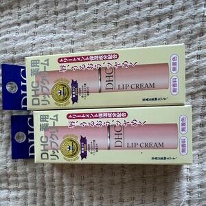 DHC Medicated Lip Cream Unscented Colorless 2 Pack Japanese Skincare